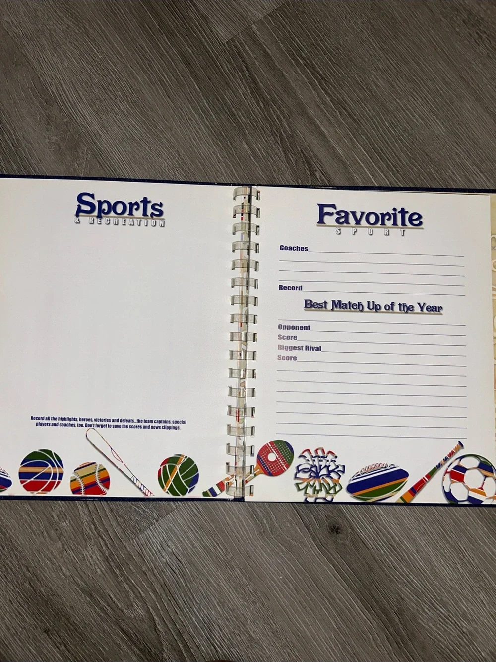 NEW- Senior Year Memory Book